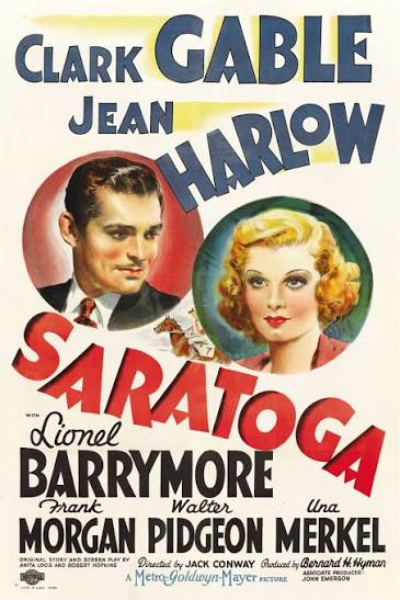 Saratoga 1937 DVD