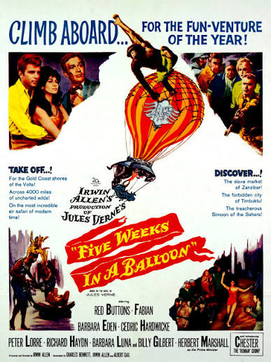 Five Weeks In A Balloon 1954 DVD