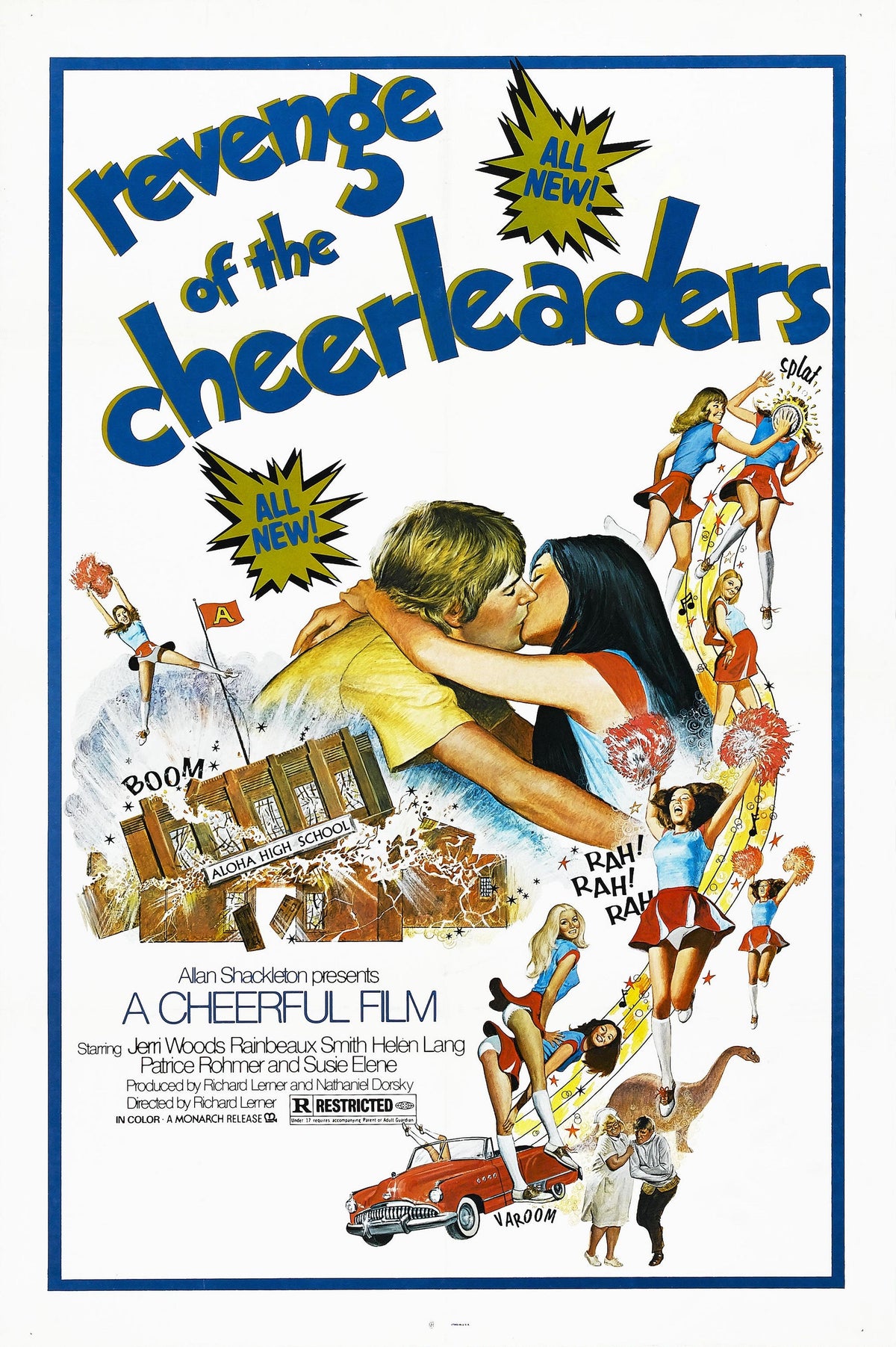Revenge Of The Cheerleaders 1976 DVD