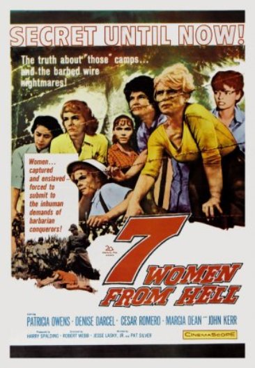 Seven Women From Hell 1961 DVD