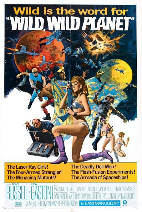 The Wild Wild Planet 1966 DVD
