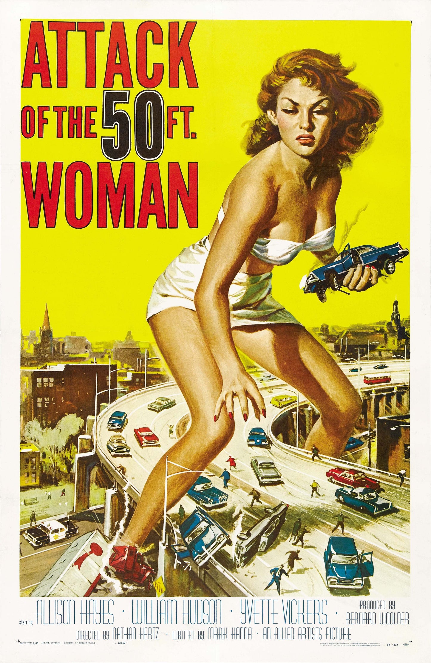Attack Of The 50ft Woman 1958 DVD