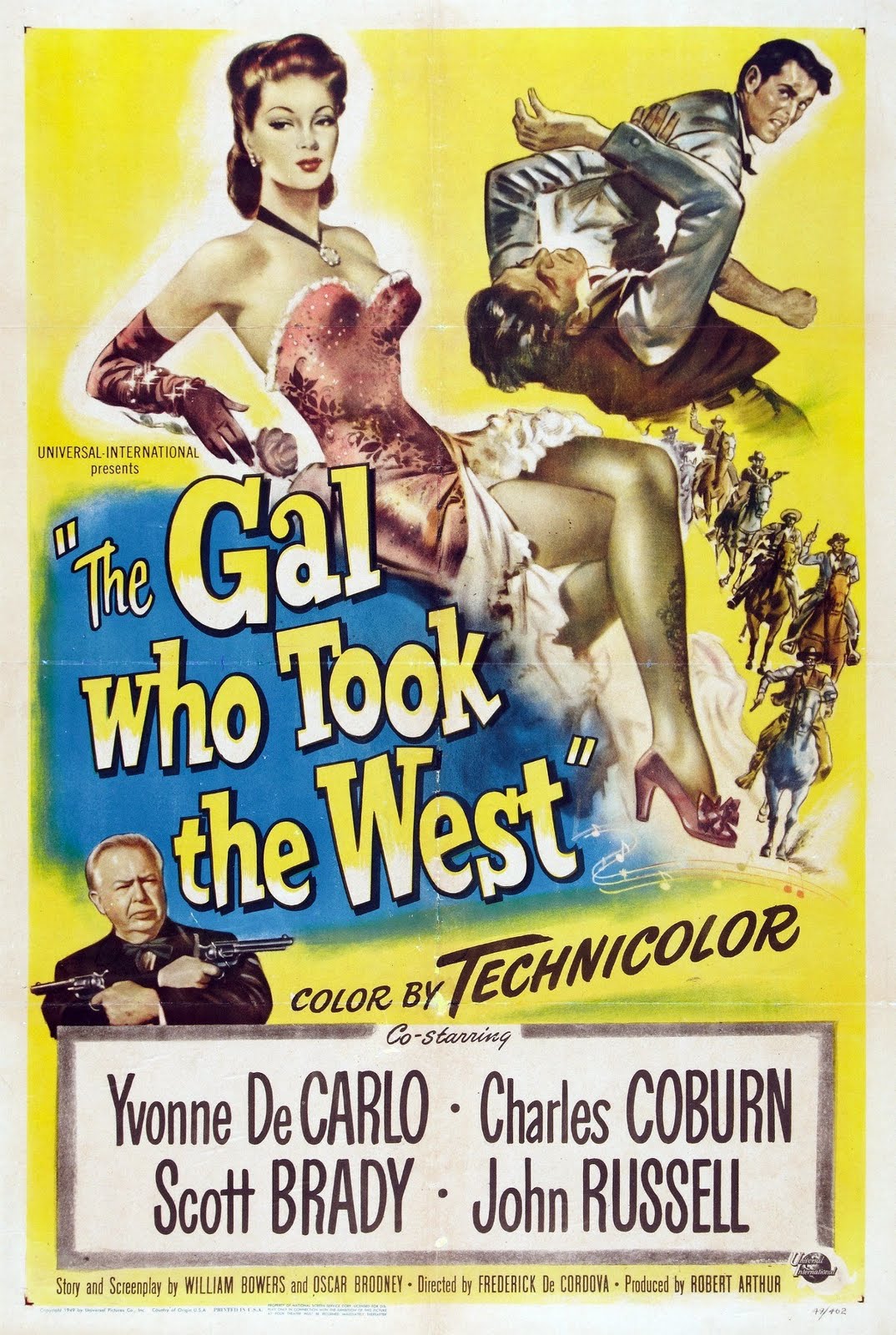 The Gal Who Took The West 1949 DVD