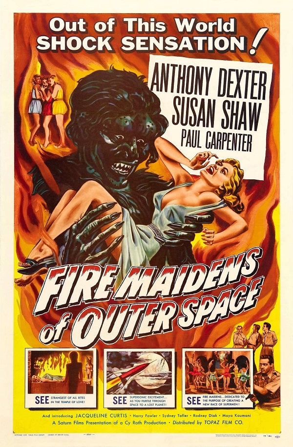 Fire Maidens From Outer Space 1956 DVD