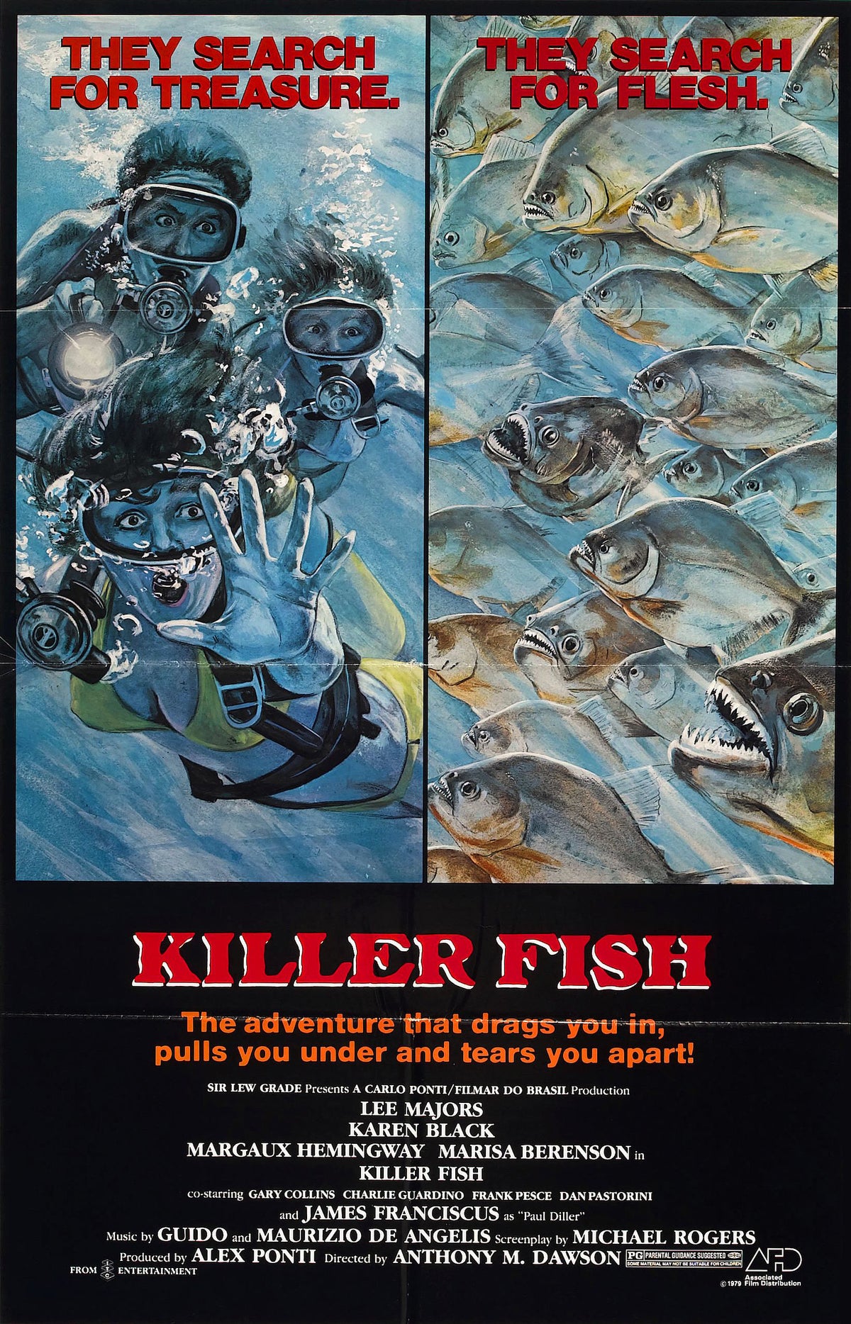 Killer Fish 1979 DVD