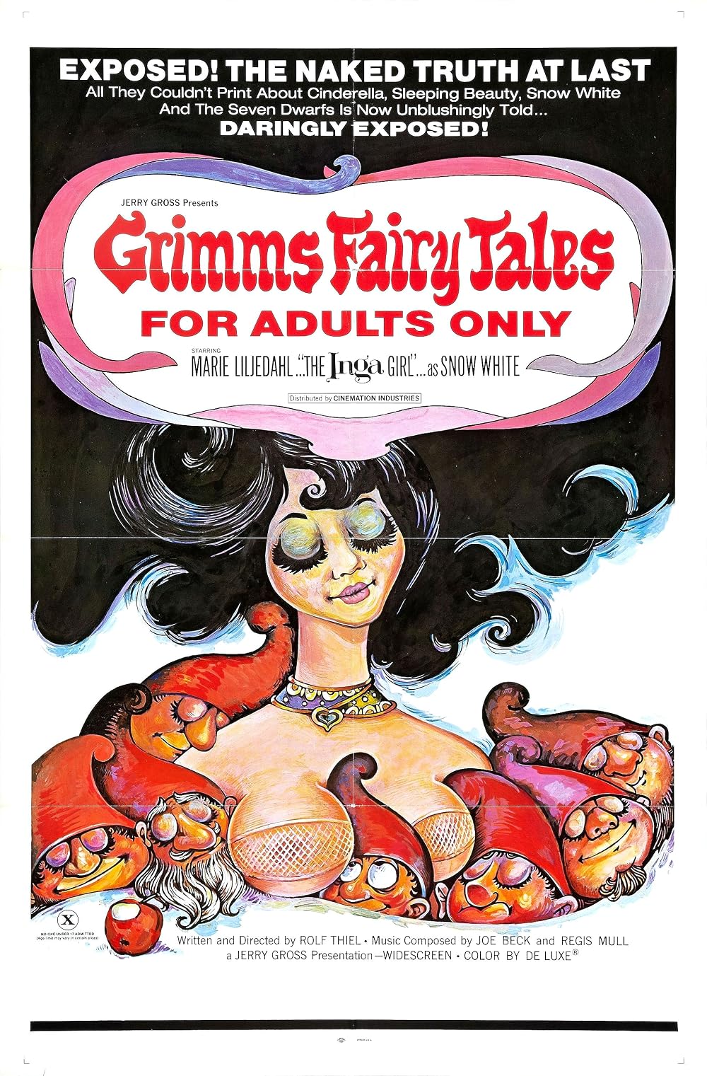 Grimm's Fairy Tales For Adults 1969 DVD