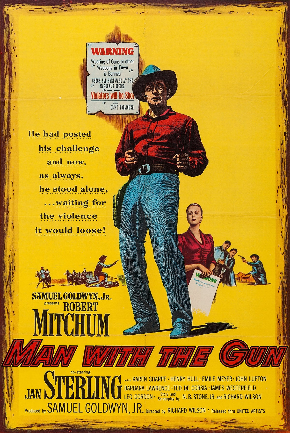 Man With The Gun 1955 DVD