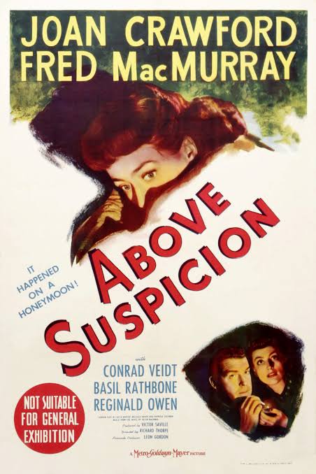 Above Suspicion 1943 DVD