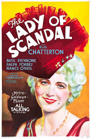 Lady Of Scandal 1930 DVD