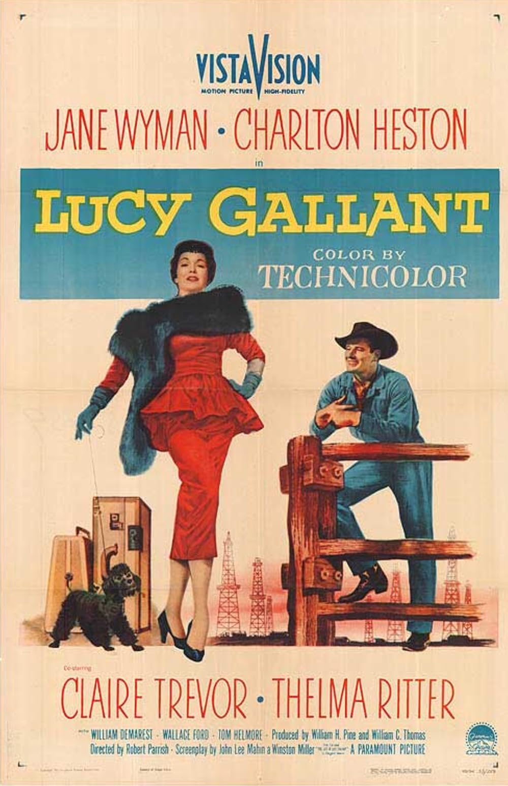 Lucy Gallant 1955 DVD