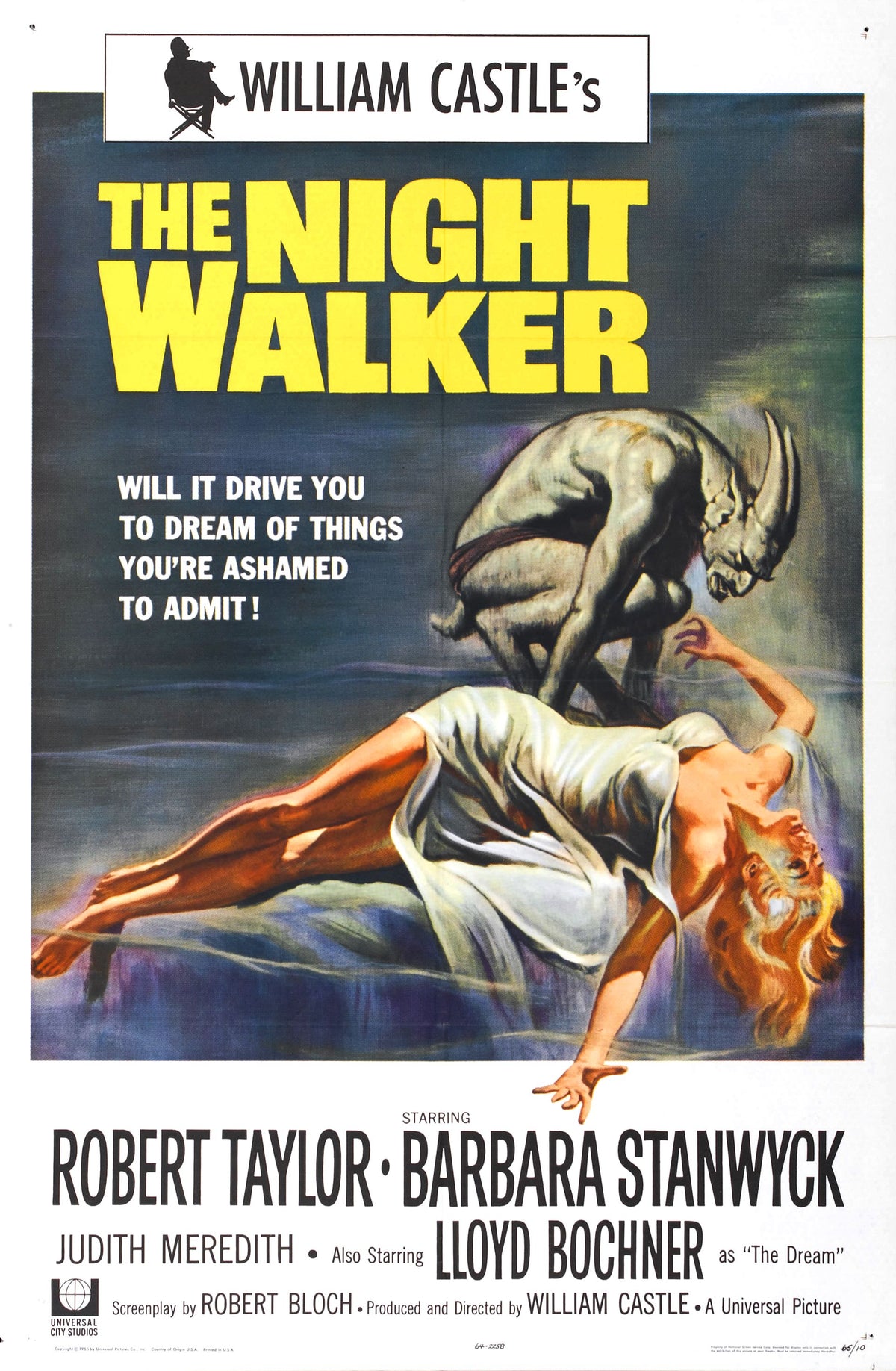 The Night Walker 1964 DVD