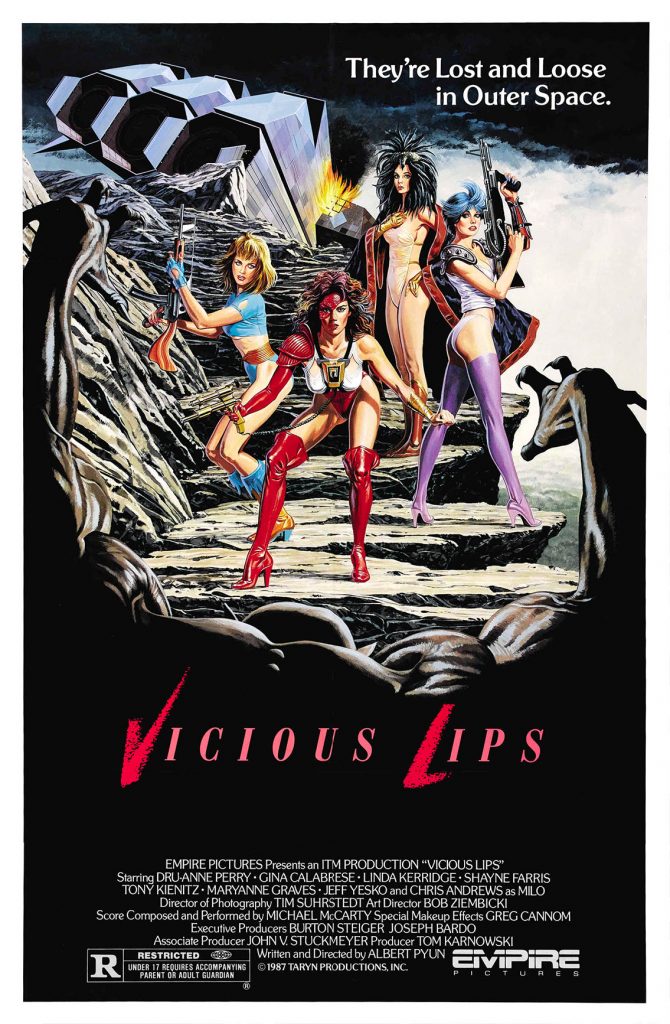 Vicious Lips 1986 DVD