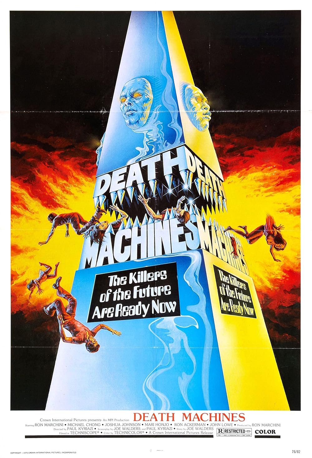 Death Machines 1976 DVD