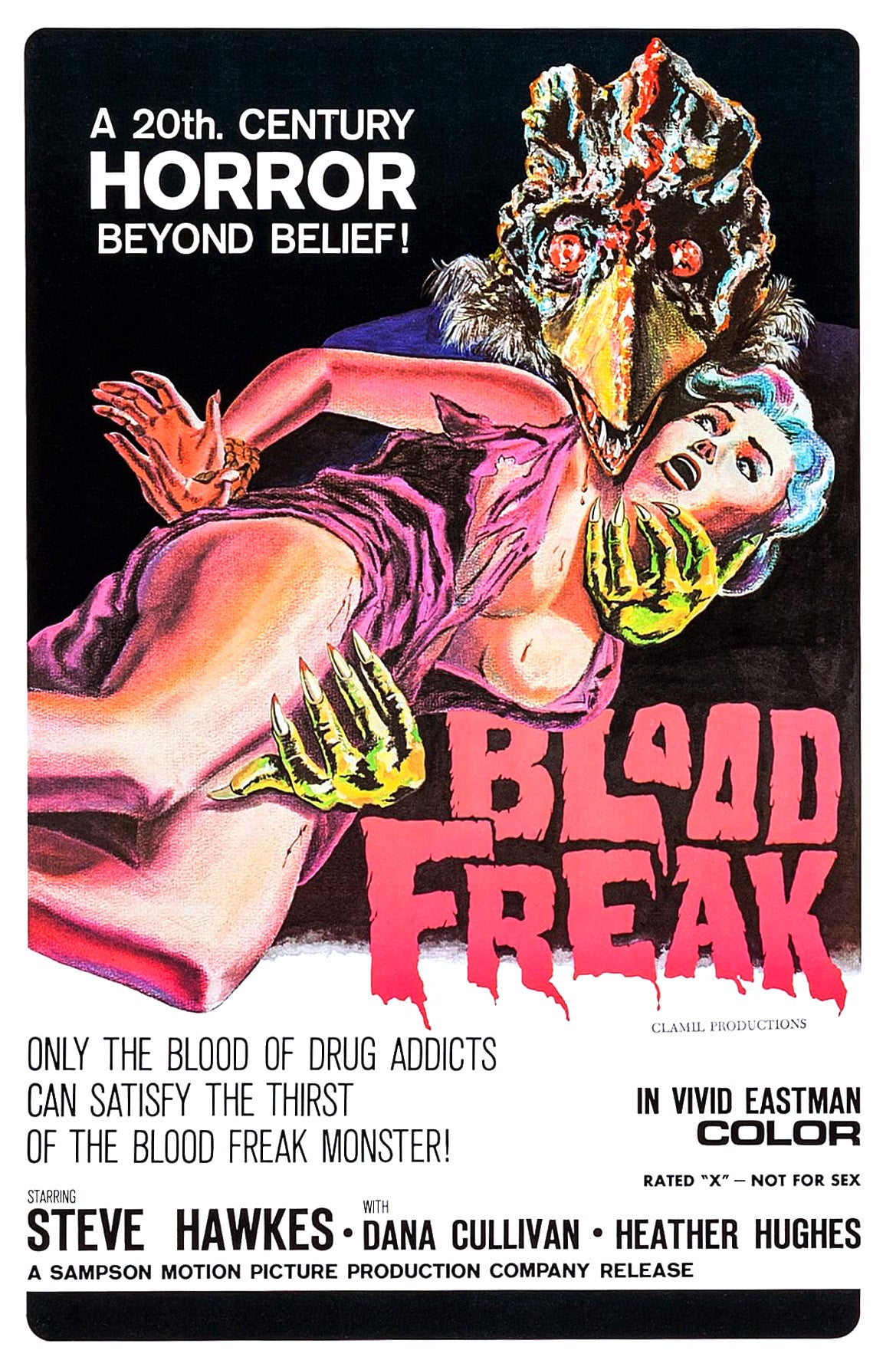 Blood Freak 1972 DVD