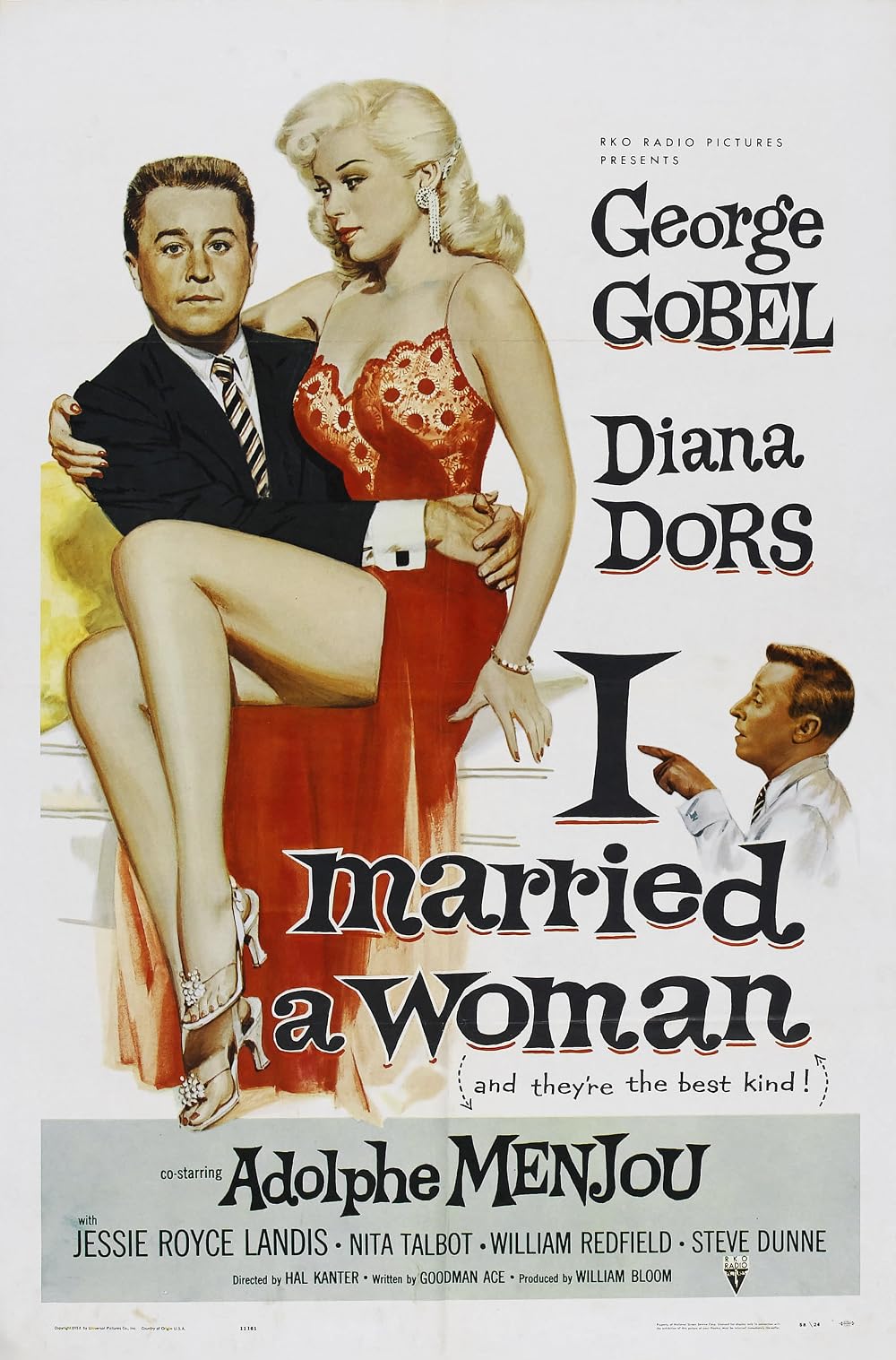 I Married A Woman 1958 DVD