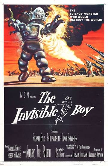 The Invisible Boy 1957 DVD