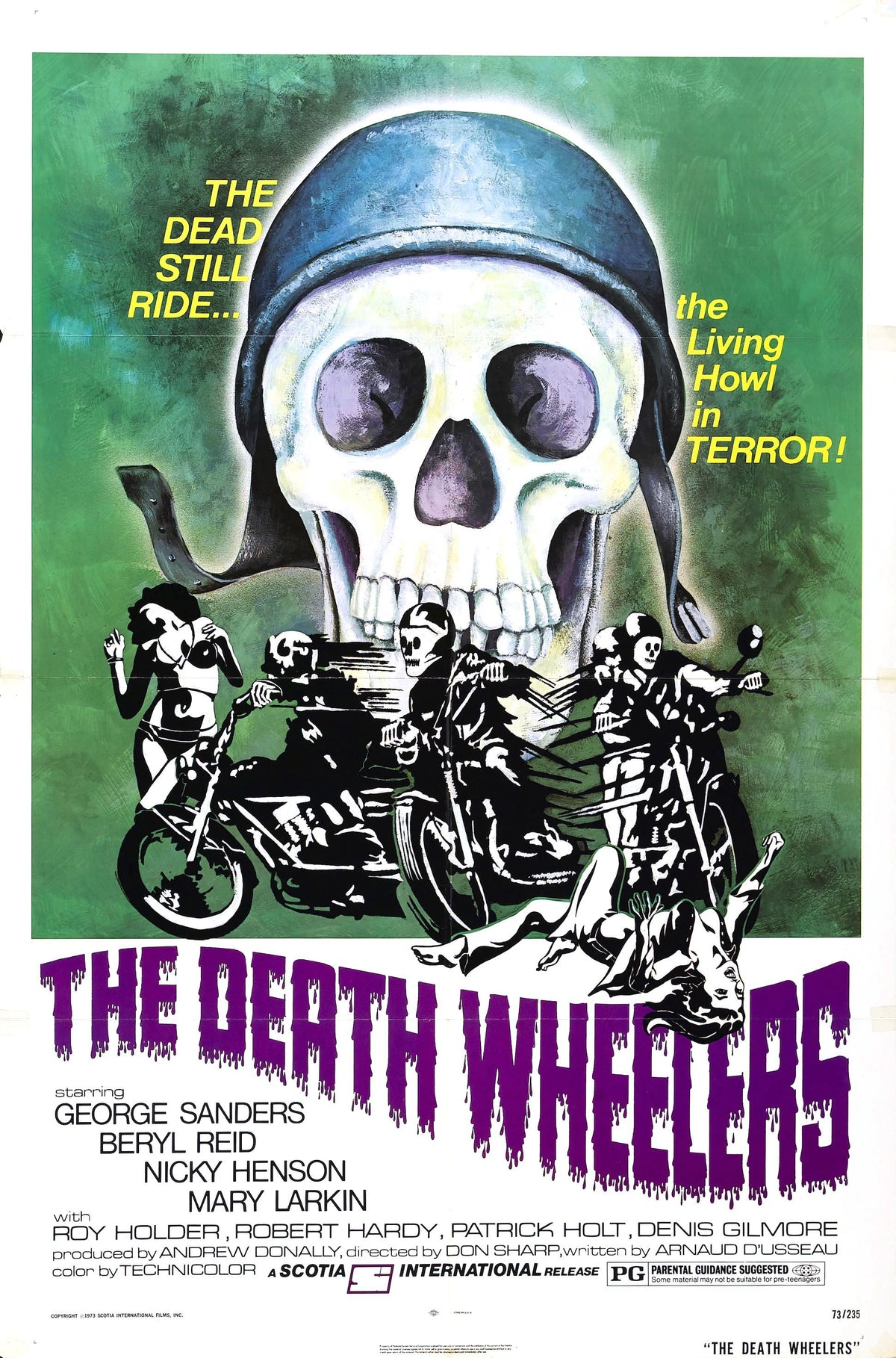 The Death Wheelers 1973 DVD