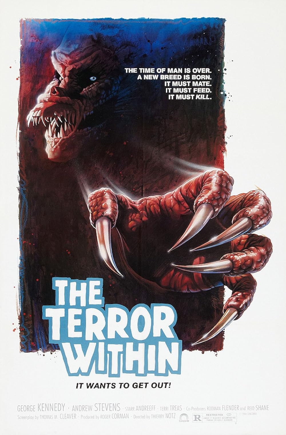 The Terror Within 1990 DVD