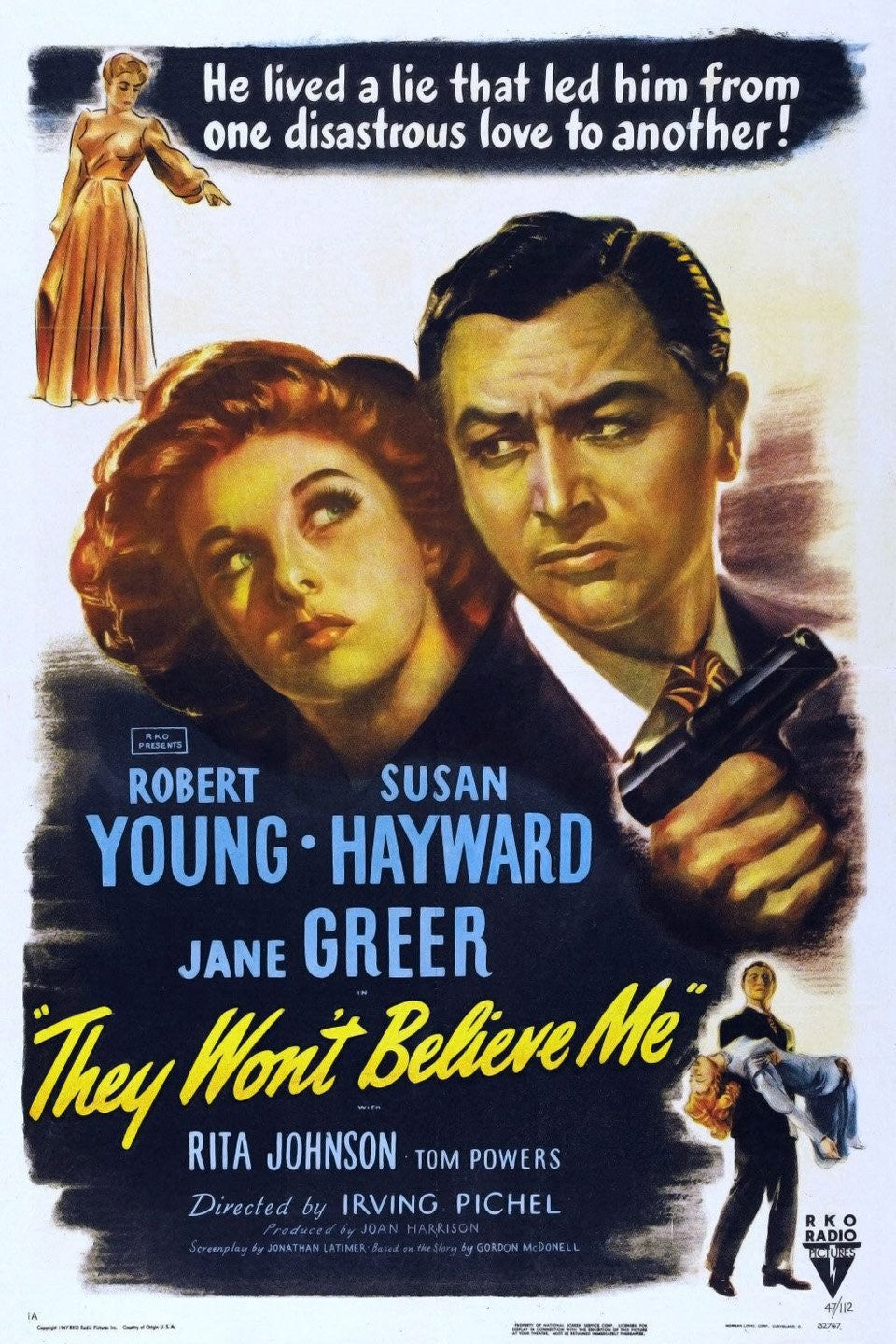 They Won't Believe Me 1947 DVD