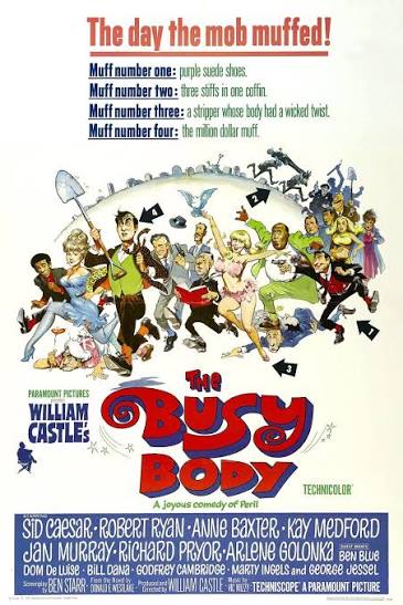 The Busy Body 1967 DVD