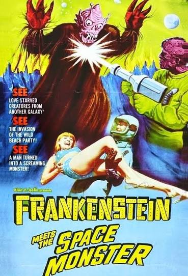 Frankenstein Meets The Space Monster 1965 DVD