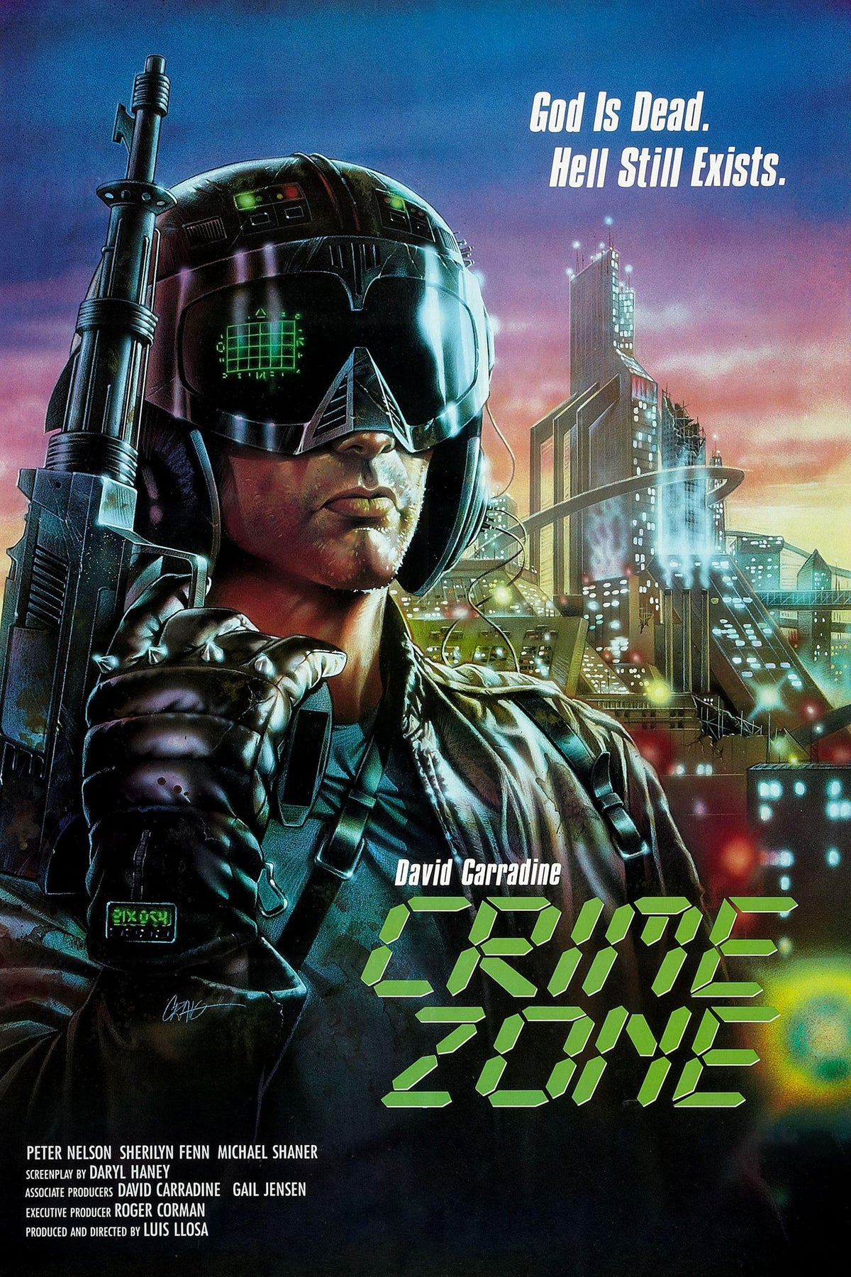 Crime Zone 1989 DVD