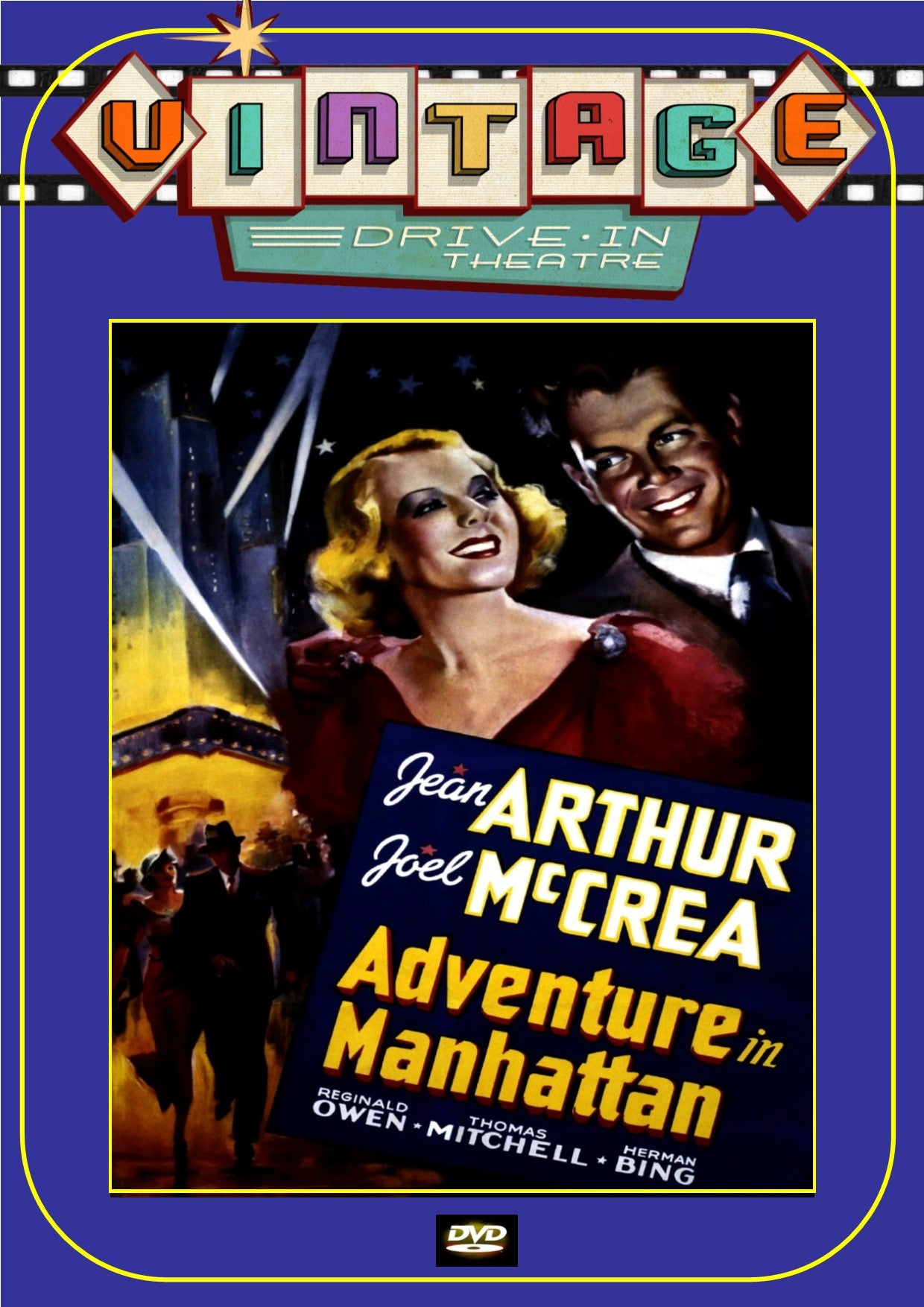 Adventure In Manhattan  1936  DVD
