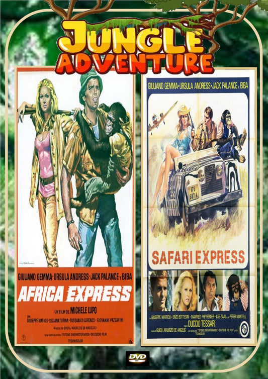 Africa Express 1976 + Safari Express 1976 DVD