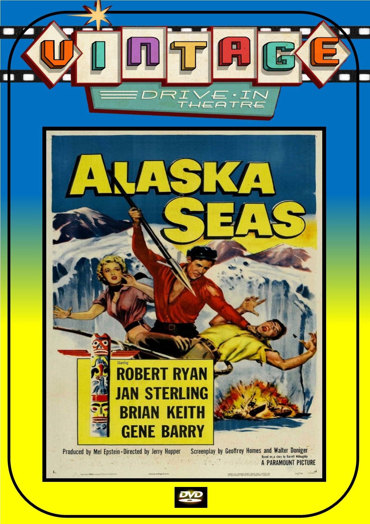 Alaska Seas 1954 DVD