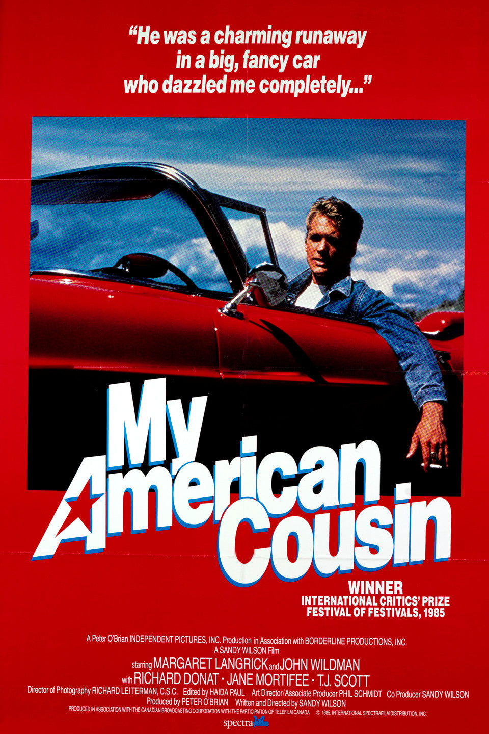 My American Cousin 1985 DVD