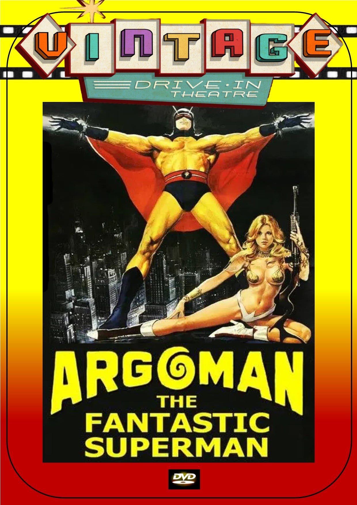 Argoman The Fantastic Superman  1967  DVD