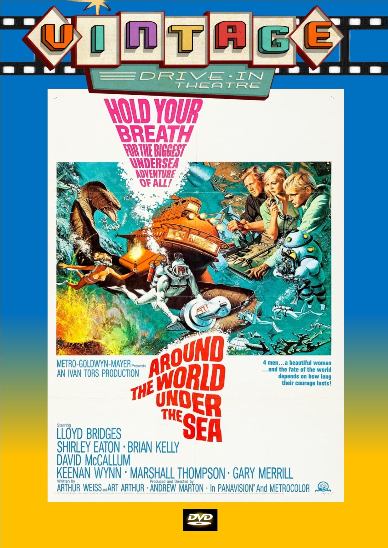 Around The World Under The Sea 1966 DVD