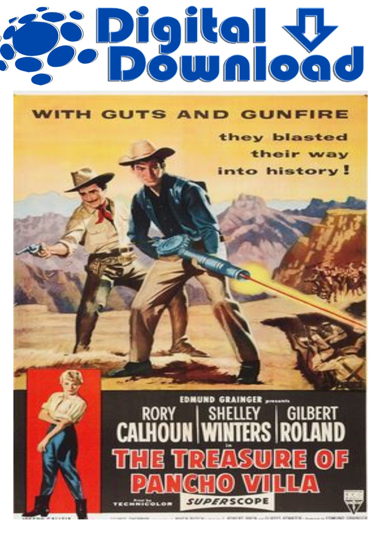 The Treasure Of Pancho Villa 1955