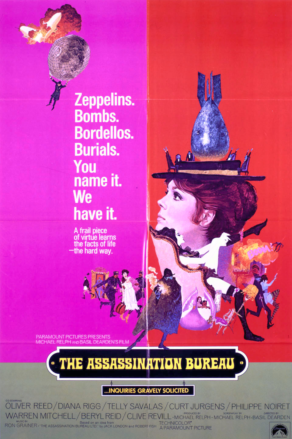 The Assassination Bureau 1969 DVD