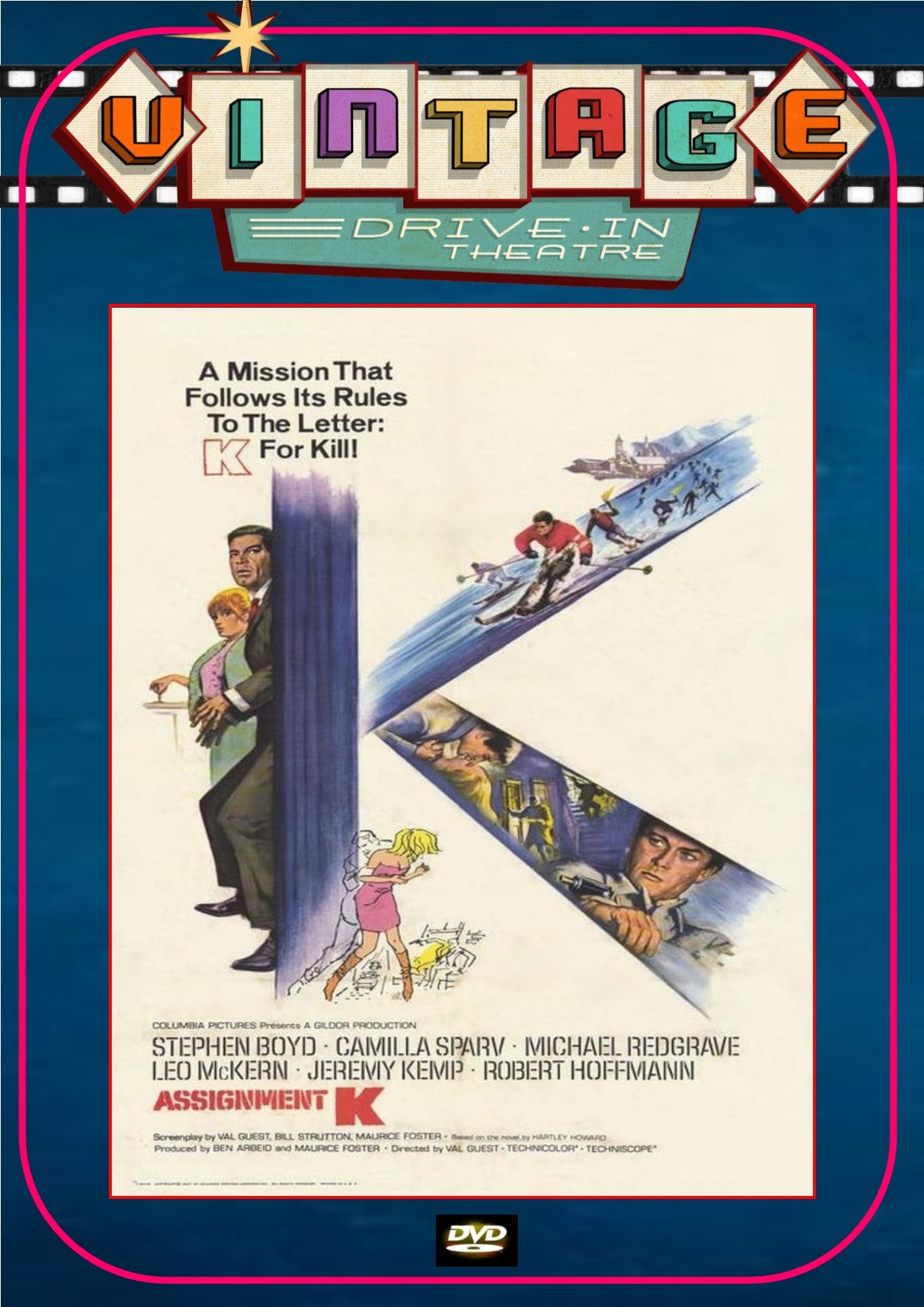 Assignment K 1968 DVD