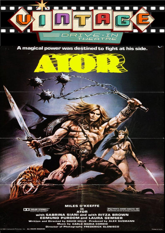 Ator The Invincible  1982 DVD