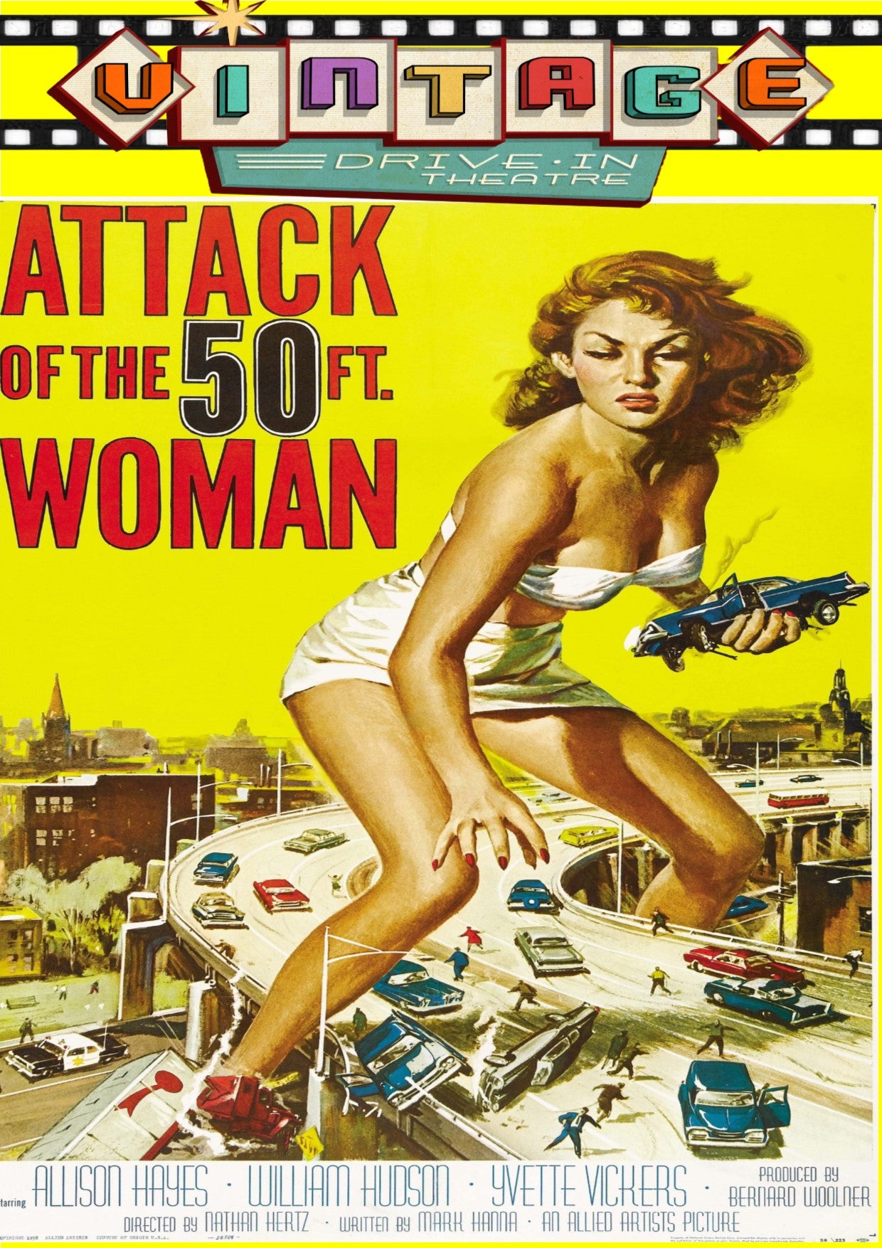 Attack Of The 50ft Woman 1958 DVD