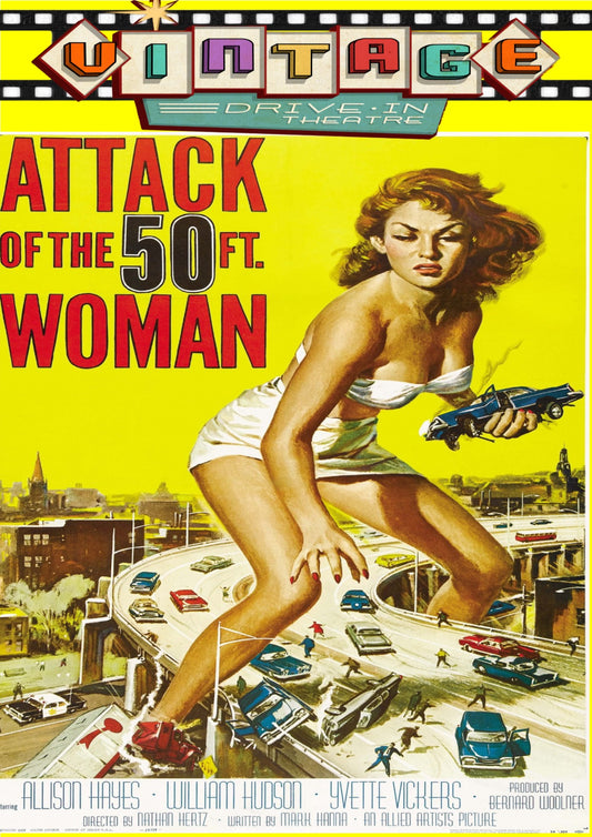 Attack Of The 50ft Woman  1958 DVD