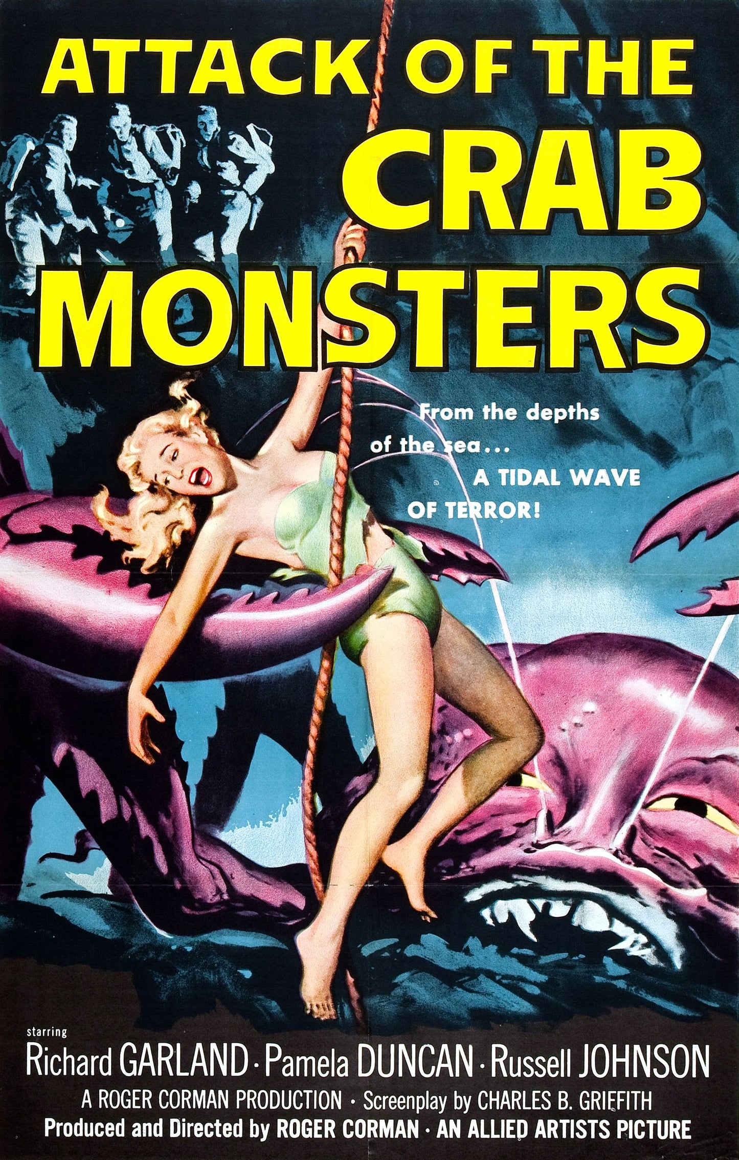Attack Of The Crab Monsters 1957 DVD