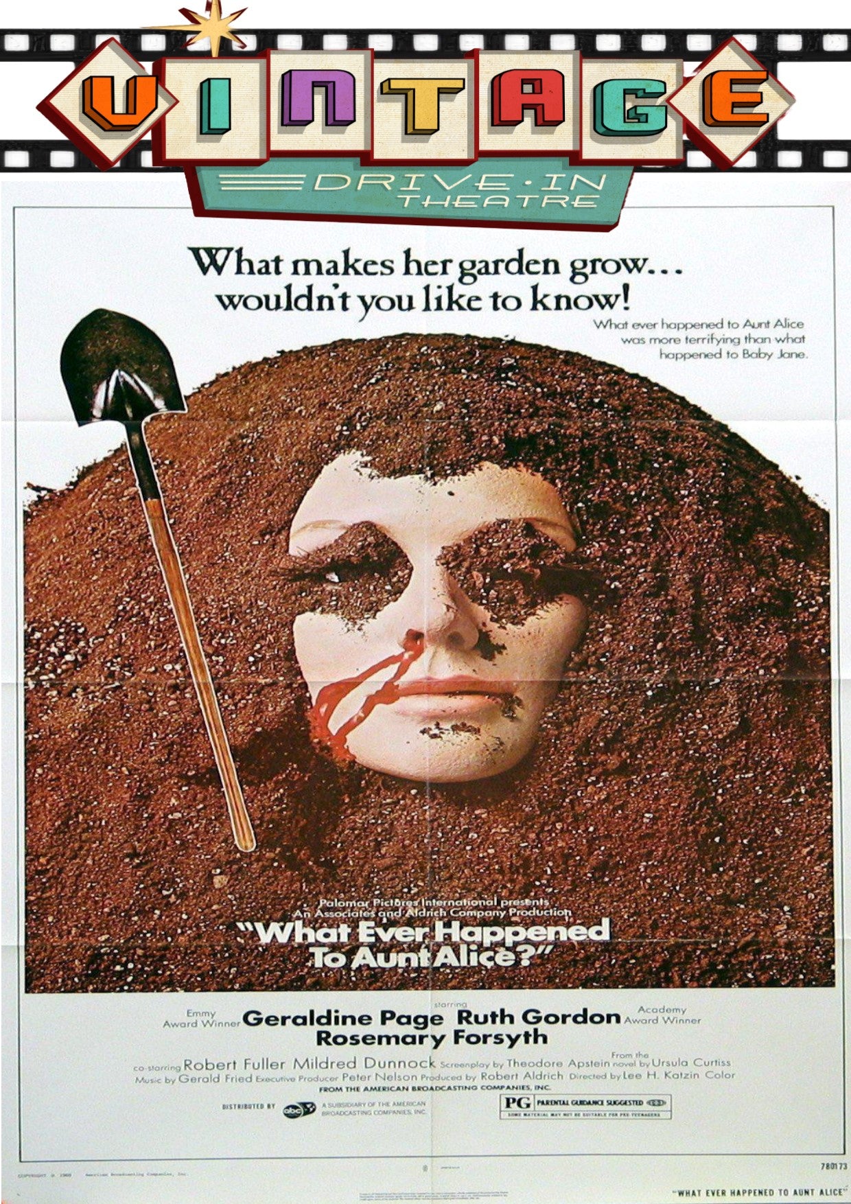 What Ever Happened To Aunt Alice ? 1969 DVD
