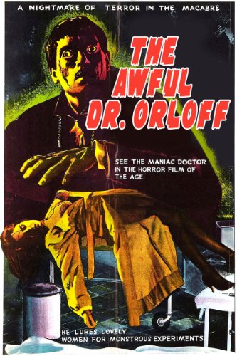 The Awful Dr Orloff 1962 DVD