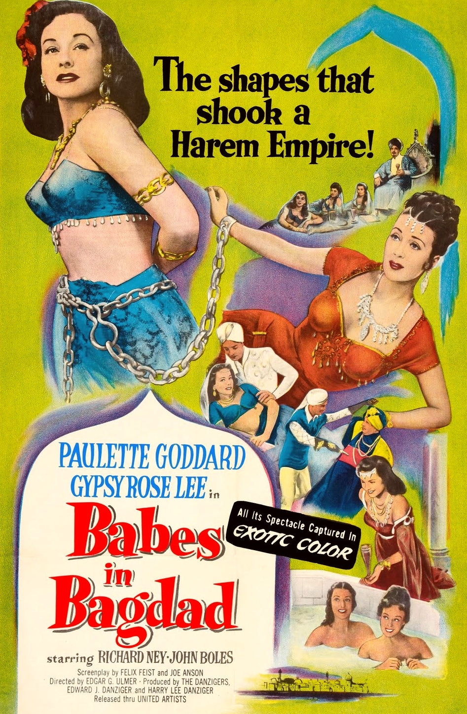 Babes In Bagdad  1953  DVD