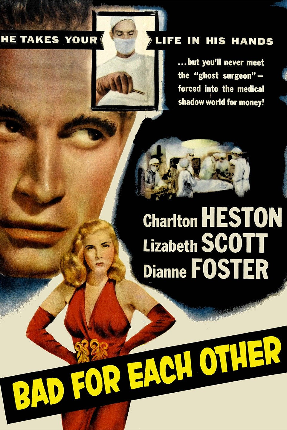 Bad For Each Other 1953 DVD