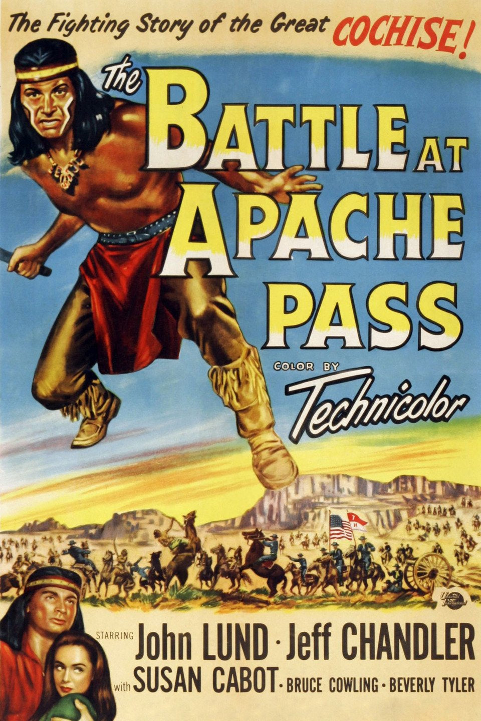 The Battle At Apache Pass 1952 DVD