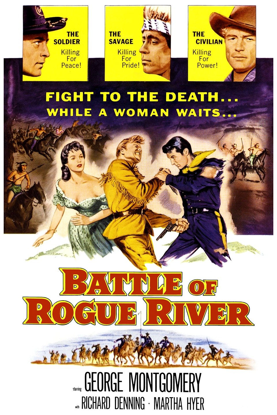 The Battle Of Rogue River 1954 DVD