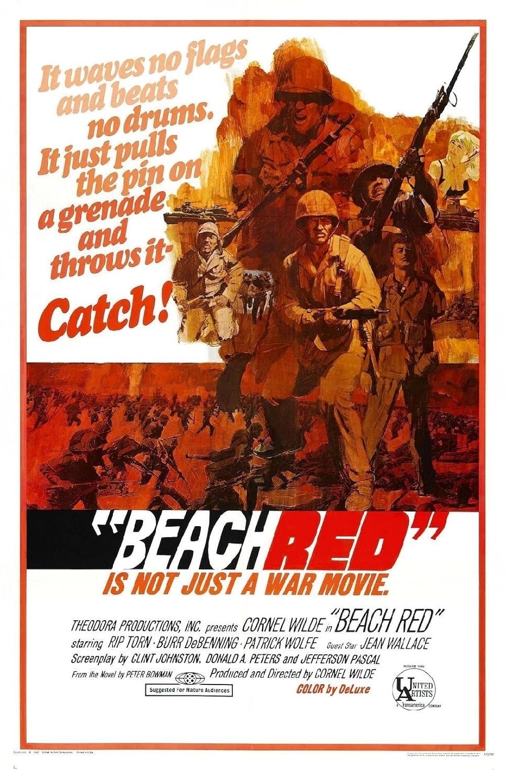Beach Red 1967 DVD