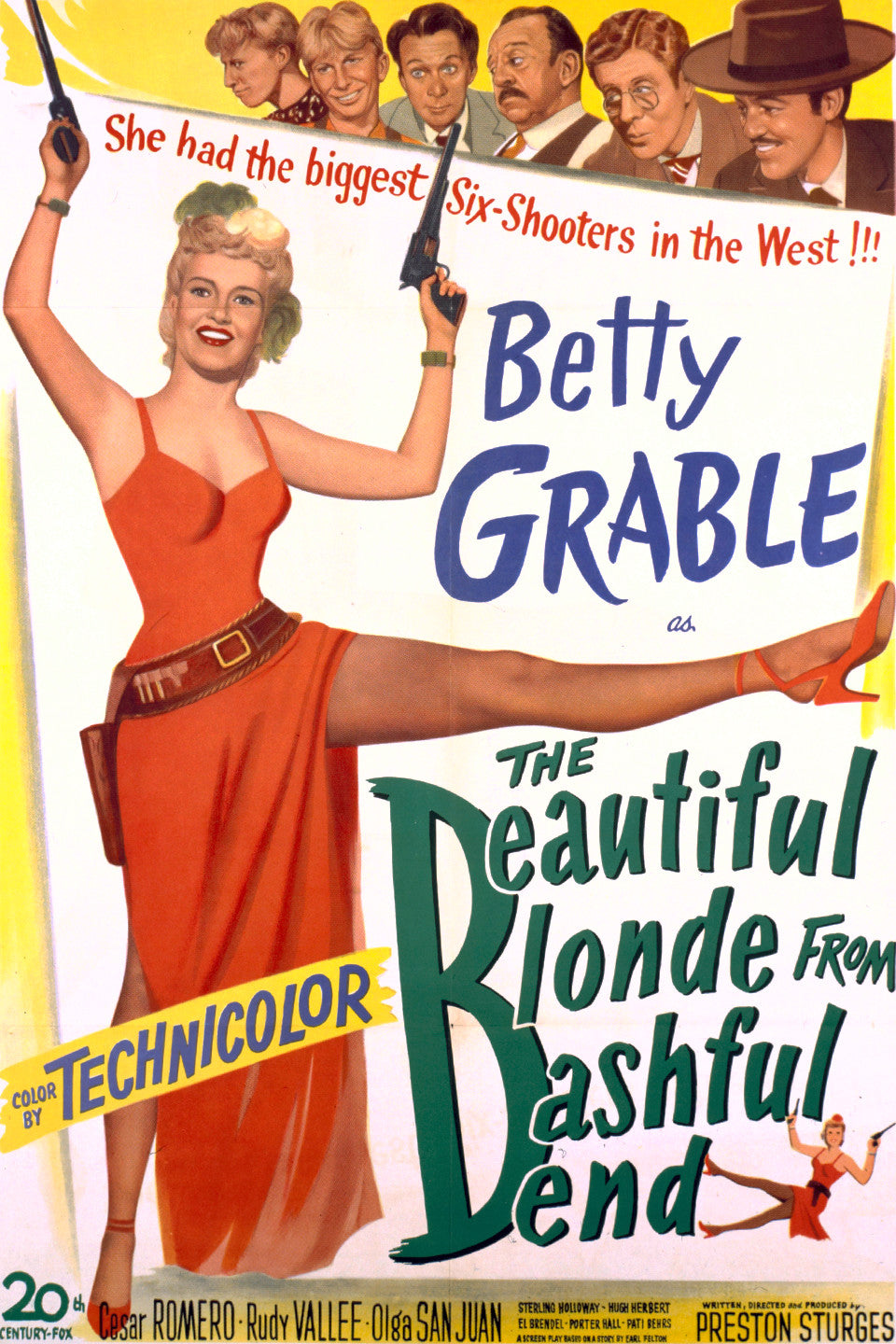 The Beautiful Blonde Of Bashful Bend 1949 DVD
