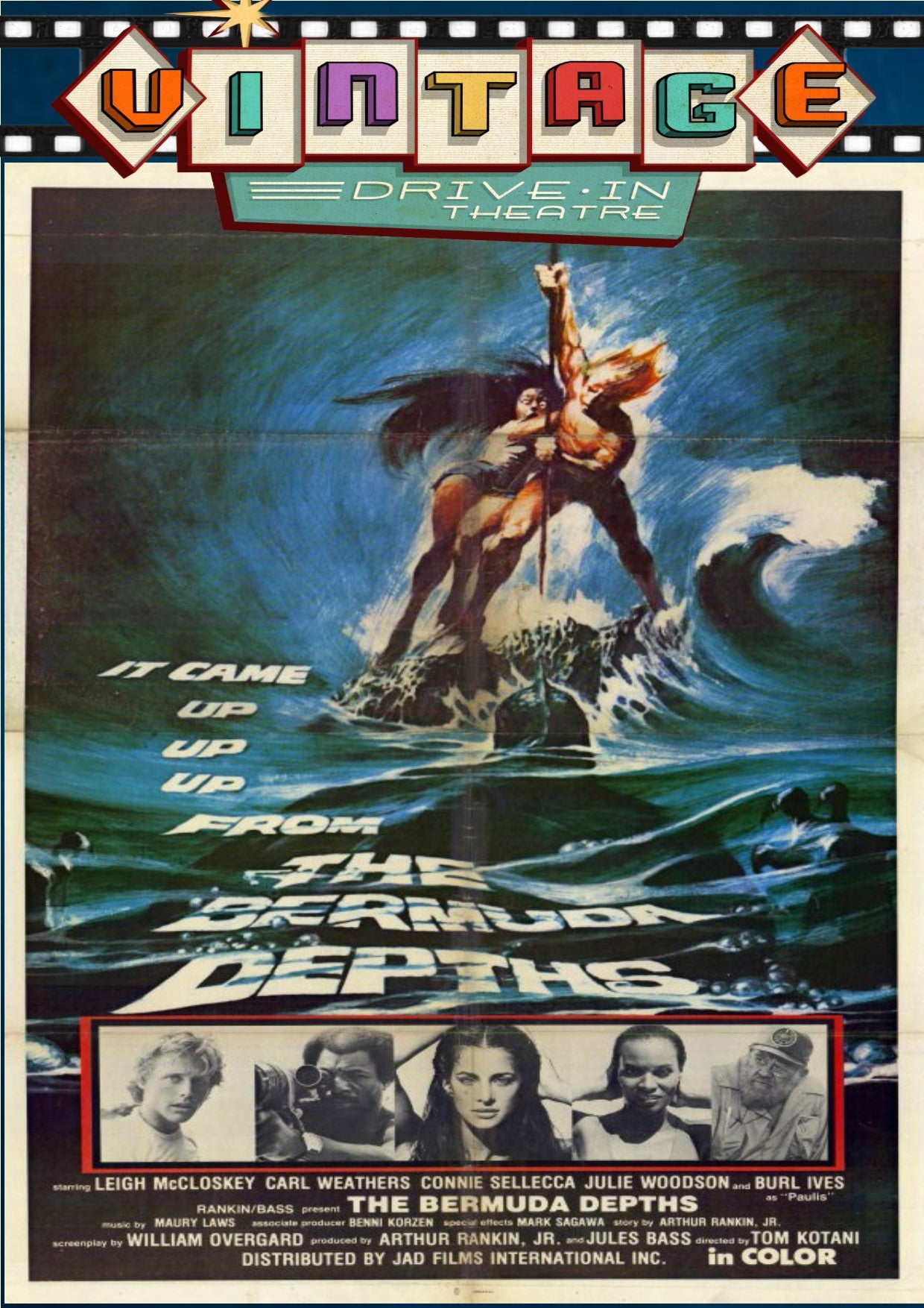 The Bermuda Depths 1978 DVD