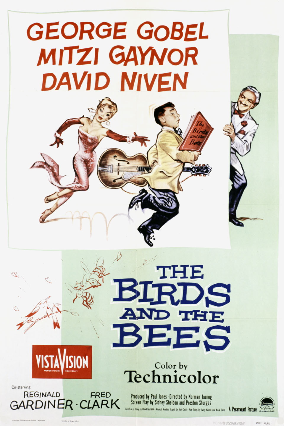 The Birds And The Bees 1956 DVD
