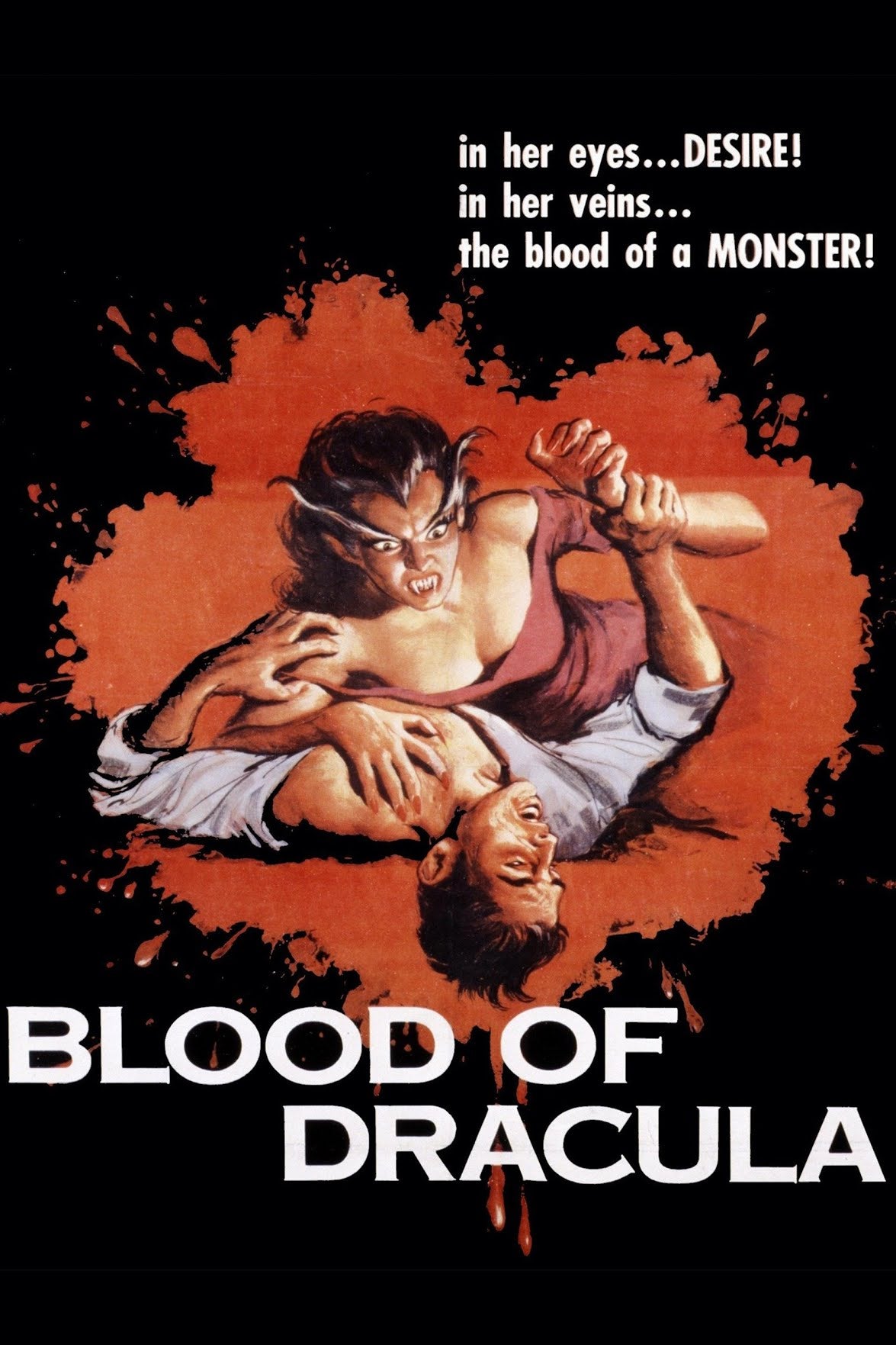 Blood Of Dracula 1957 DVD